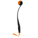 Lanciapalline per cani con pallina da tennis M, 48 cm, arancione – Dog Comets Launcher - immagine 2