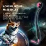 Lanciallina per cani con pallina da tennis M, 48 cm, rosa – Dog Comets Launcher - immagine 6