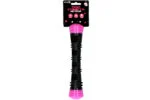 Bastone da riporto in gomma con squeaker, S 23 cm, rosa – Dog Comets Meteor