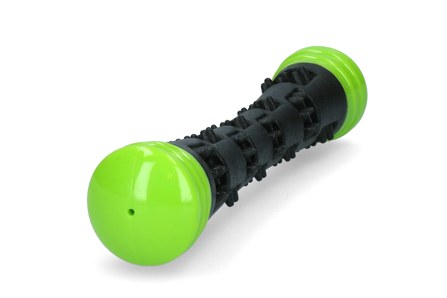 Bastone da riporto in gomma con squeaker, S 23 cm, verde – Dog Comets Meteor - immagine 3