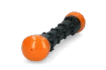 Bastone da riporto in gomma con squeaker, S 23 cm, arancione – Dog Comets Meteor - immagine 2