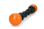 Bastone da riporto in gomma con squeaker, L 32 cm, arancione – Dog Comets Meteor - immagine 4