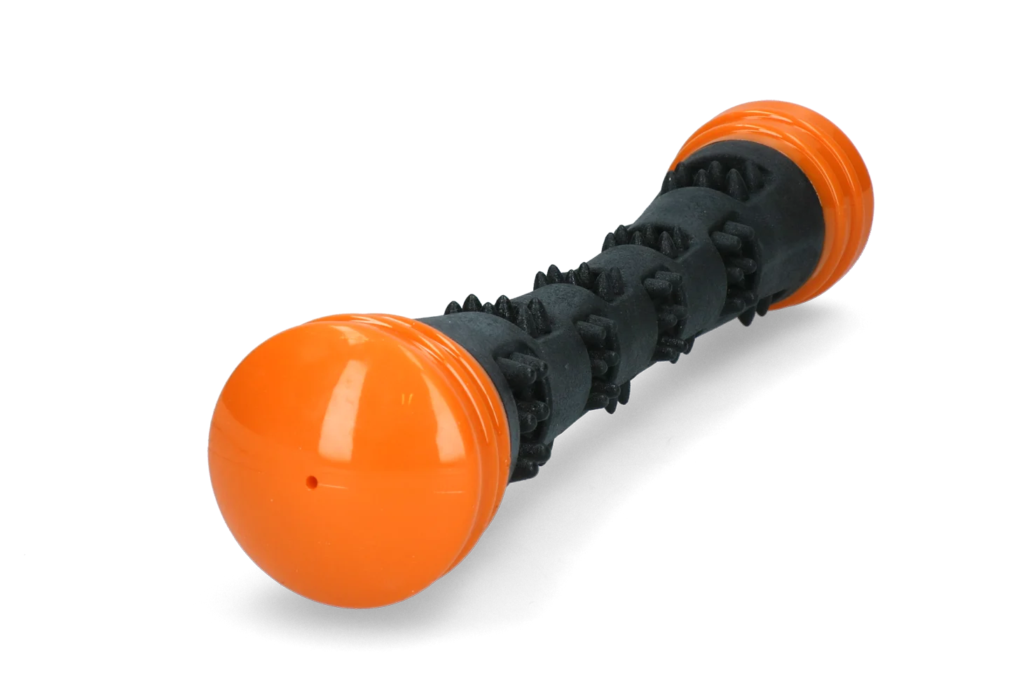 Bastone da riporto in gomma con squeaker, L 32 cm, arancione – Dog Comets Meteor - immagine 4