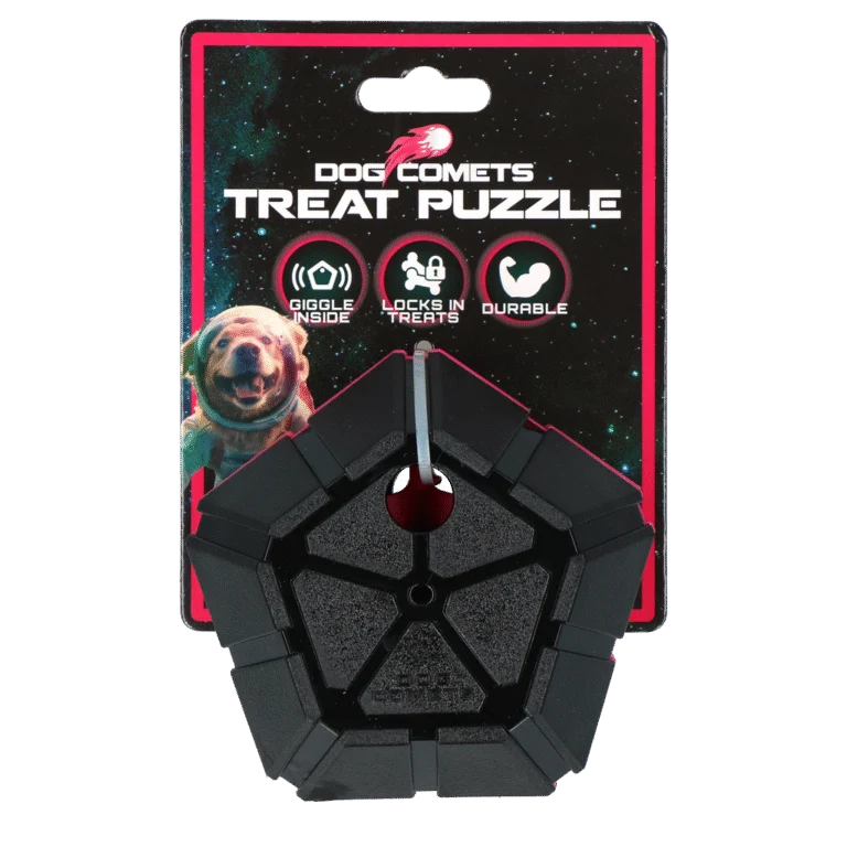 Palla puzzle per cani con parti girevoli – Dog Comets Treat Puzzle