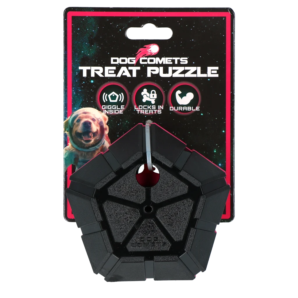 Palla puzzle per cani con parti girevoli – Dog Comets Treat Puzzle - immagine 1