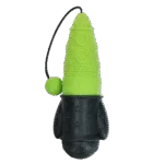 Gioco da riporto con corda, galleggiante, Ø 65 x 235 mm, verde – Dog Comets Bobber Rocket - immagine 2