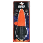 Gioco da riporto con corda, galleggiante, Ø 65 x 235 mm, arancione – Dog Comets Bobber Rocket