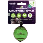 Pallina da tennis per cani con fischietto S, Ø 5 cm, verde – Dog Comets Neutron Star