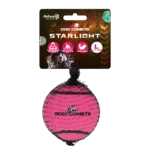 Pallina da tennis per cani, galleggiante, Ø 7,5 cm, rosa – Dog Comets Starlight