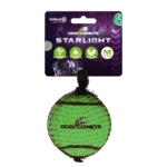 Pallina da tennis per cani, galleggiante, Ø 6 cm, verde – Dog Comets Starlight