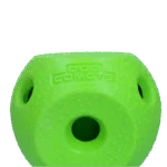 Palla portasnack per cani in gomma TPR, verde – Dog Comets Treat Lock Ball - immagine 2