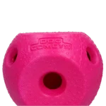 Palla port snack per cani in gomma TPR, rosa – Dog Comets Treat Lock Ball - immagine 2