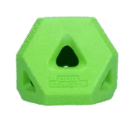 Cubo port snack in gomma TPR per snack e stick da masticare, verde – Dog Comets Treat Lock Cube