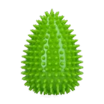 Gioco da riporto a forma di uovo con squeaker e punte, verde L, Ø 100 x 150 mm – Dog Comets Cosmic Egg - immagine 2