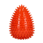 Gioco da riporto a forma d’uovo con squeaker e spuntoni, arancione L, Ø 100 x 150 mm – Dog Comets Cosmic Egg - immagine 2