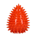 Gioco da riporto a forma d’uovo con squeaker e spuntoni, arancione M, Ø 80 x 110 mm – Dog Comets Cosmic Egg - immagine 2