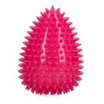 Gioco da riporto a forma di uovo con squeaker e rilievi, rosa L, Ø 100 x 150 mm – Dog Comets Cosmic Egg - immagine 2