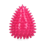 Gioco da riporto a forma di uovo con squeaker e rilievi, rosa M, Ø 80 x 110 mm – Dog Comets Cosmic Egg - immagine 2