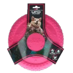 Frisbee per cani in gommapiuma, galleggiante, rosa M – Dog Comets UFO Flyer