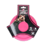 Frisbee per cani in gommapiuma, galleggiante, rosa S – Dog Comets UFO Flyer