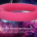 Anello da riporto per cani in gommapiuma, galleggiante, rosa M, Ø 19 cm – Dog Comets UFO Ring - immagine 6