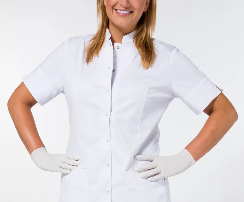 Guanti monouso in nitrile bianchi, taglia S, 100 pezzi – Comforties Soft Nitril - immagine 4