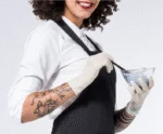 Guanti monouso in nitrile bianchi, taglia S, 100 pezzi – Comforties Soft Nitril - immagine 5