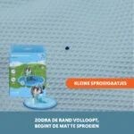 Tappetino aspersore per cani con attacco per tubo da giardino, S 100 cm – Coolpets Splash Sprinkler Pad - immagine 5