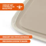 Tappetino refrigerante per cani con gel solido, beige, S 50 x 40 cm – Coolpets Gel Cooling Mat - immagine 5