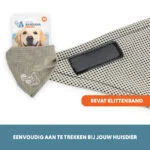 Bandana rinfrescante per cani, beige, M, 65 x 30 cm – Coolpets Cooling Bandana - immagine 5