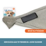 Bandana rinfrescante per cani, beige, S, 45 x 20 cm – Coolpets Cooling Bandana - immagine 5