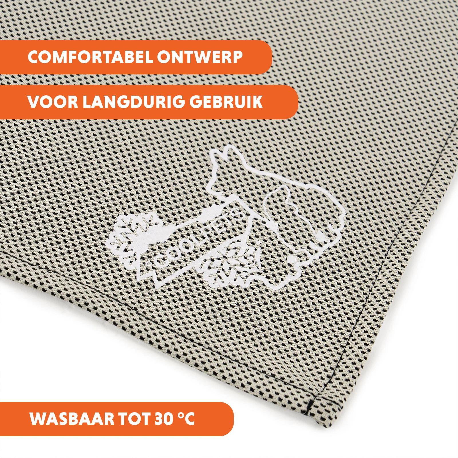 Bandana rinfrescante per cani, beige, S, 45 x 20 cm – Coolpets Cooling Bandana - immagine 6
