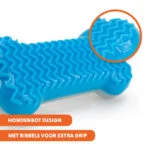 Gioco rinfrescante a forma di osso per cani, da riempire d’acqua, 14 x 6,7 x 3,8 cm – Coolpets Ice Bone - immagine 6