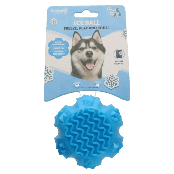 Palla rinfrescante per cani, 9 × 9 × 6,9 cm – Coolpets Ice Ball
