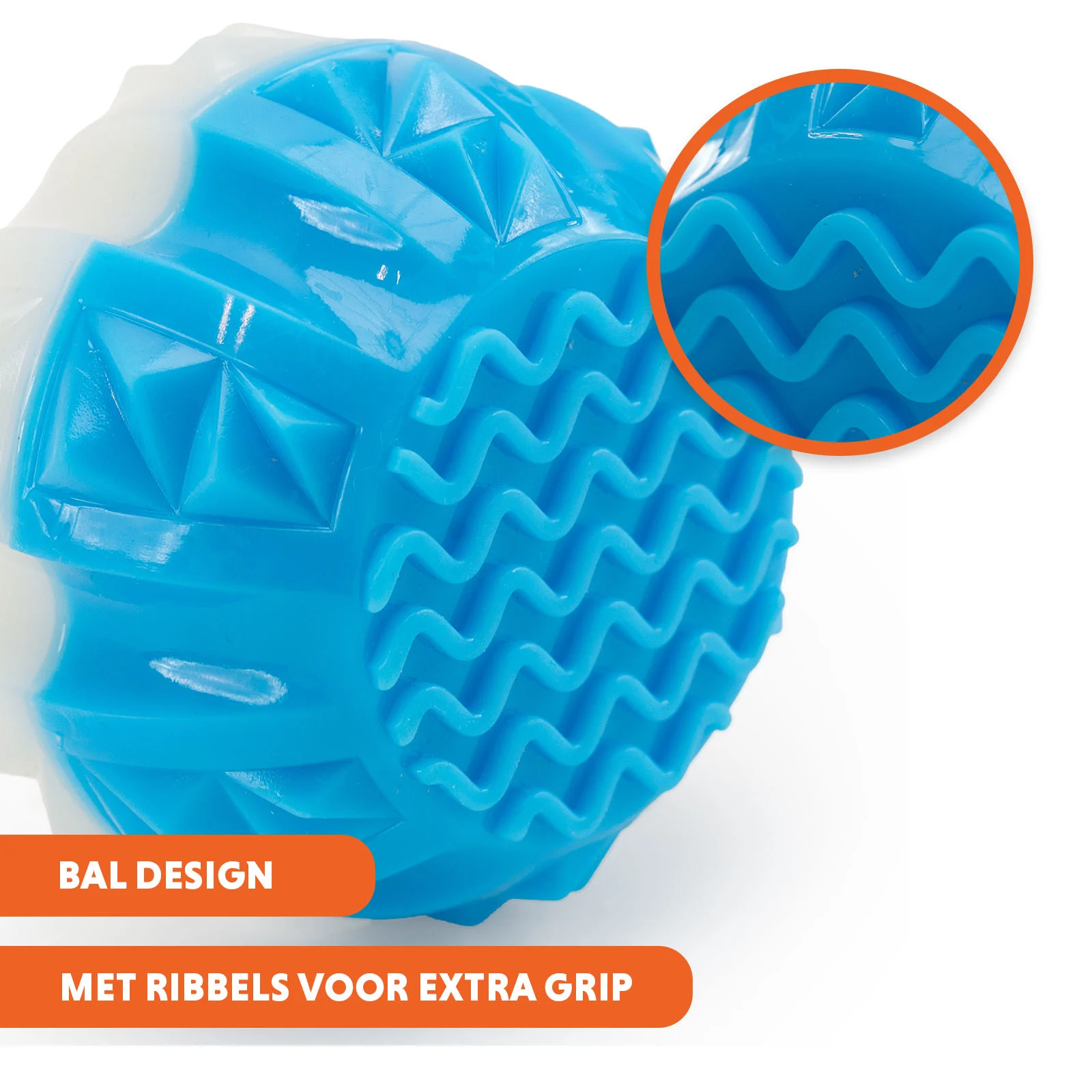 Palla rinfrescante per cani, 9 × 9 × 6,9 cm – Coolpets Ice Ball - immagine 6