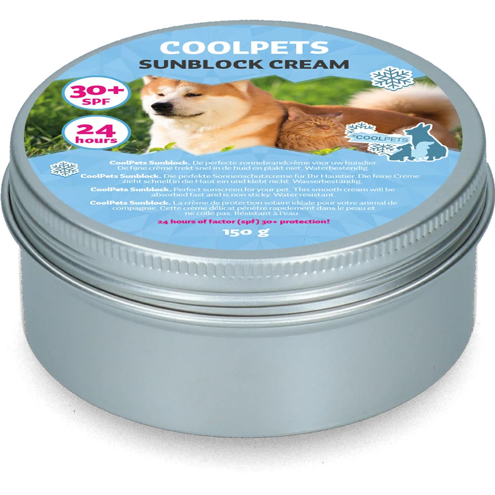 Crema solare per cani, SPF 30+, 150 g – Coolpets Sunblock Creme - immagine 2