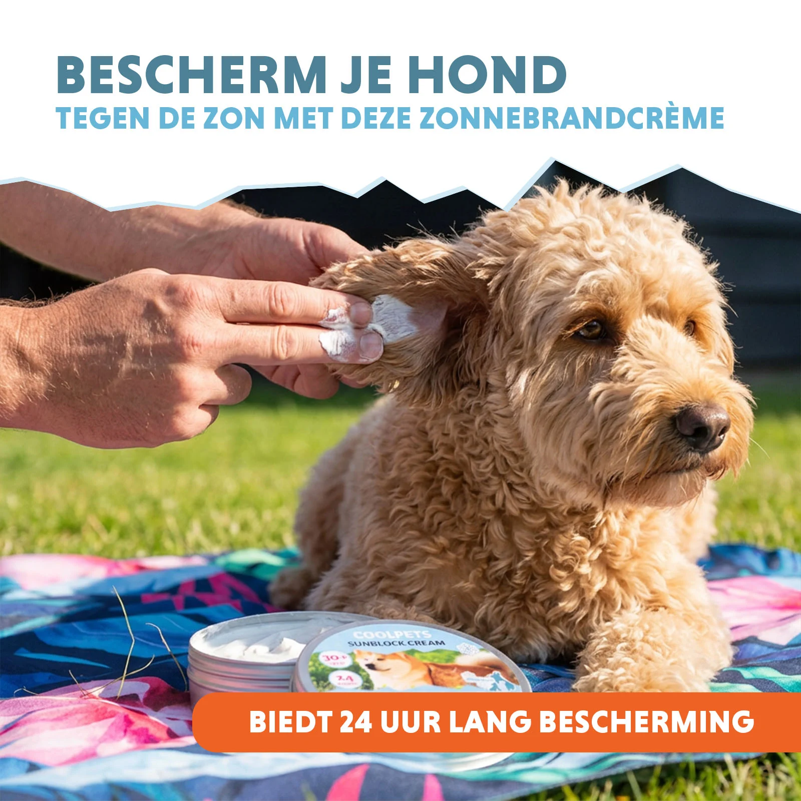 Crema solare per cani, SPF 30+, 150 g – Coolpets Sunblock Creme - immagine 3
