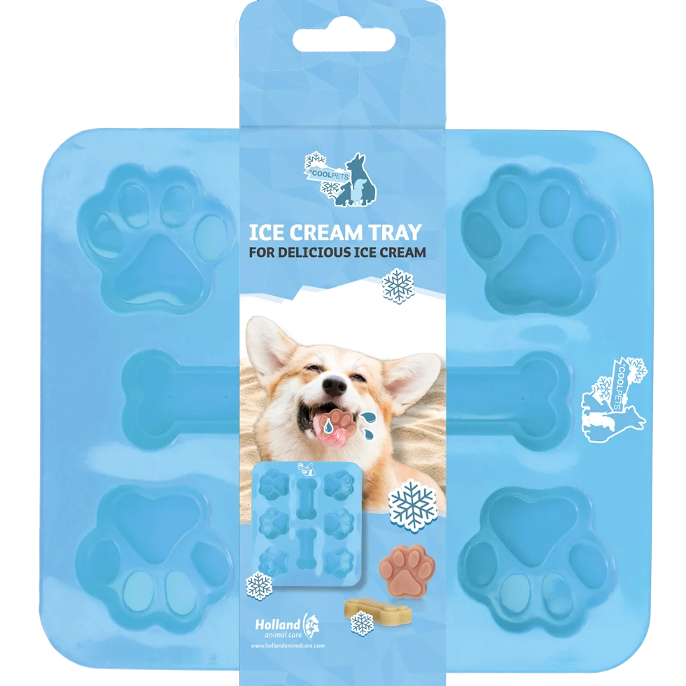 Stampo per 8 ghiaccioli per cani – Coolpets Dog Ice Mix Tray - immagine 1