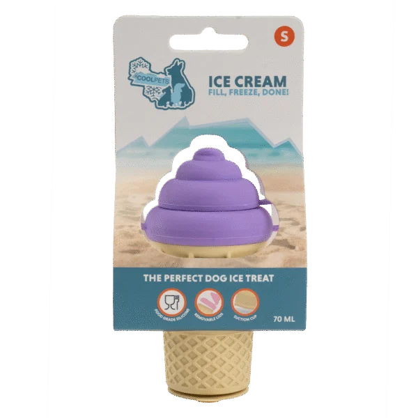 Stampo per ghiaccioli per cani in silicone con ventosa – Coolpets Ice Cream S