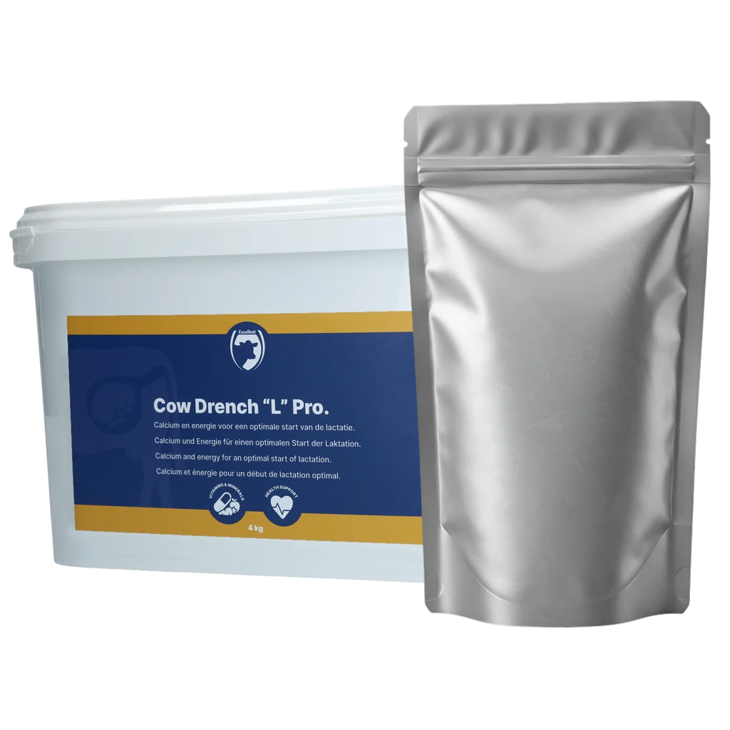 Drench di calcio ed energia per vacche da latte, 4 kg – Excellent Cow Drench "L" Pro - immagine 1