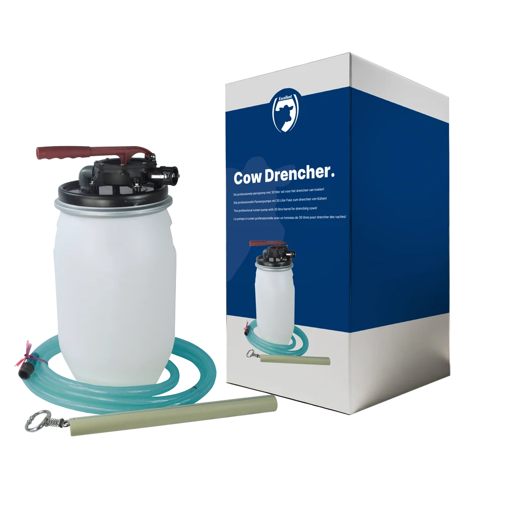 Pompa per la somministrazione orale ai bovini, 350 ml per pompata – Excellent Cowdrencher Handpump - immagine 2