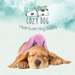 Peluche per cani Coniglio con battito cardiaco e sacchetto riscaldabile, Rosa, 30 x 20 cm – Cozy Dog Bunny - immagine 4