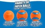 Pallina per cani in gomma, Ø 6 cm, 2 pezzi – Chuckit! Fetch Ball M - immagine 6
