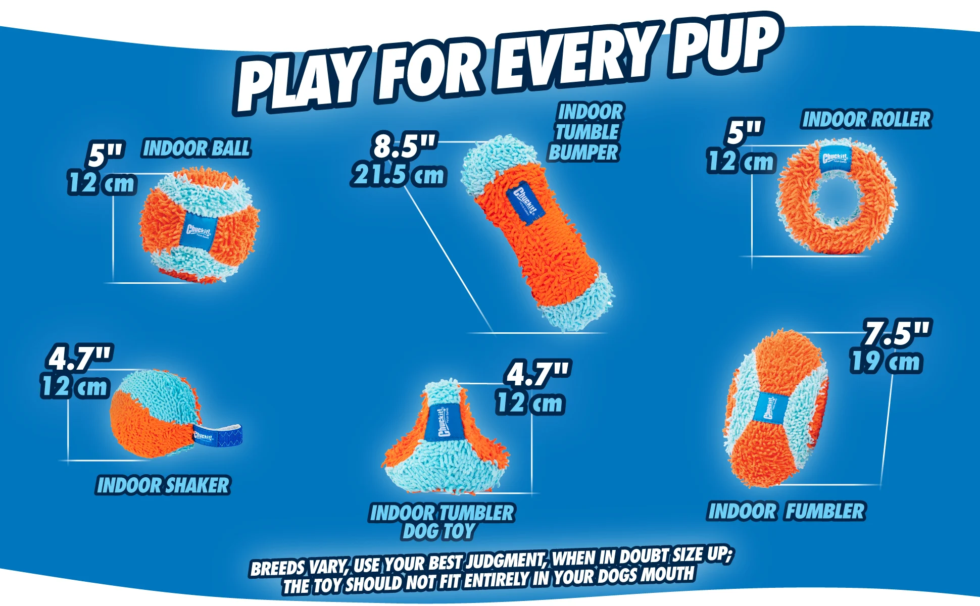 Gioco da interno per cani con anello, 11,5 x 13 x 20 cm – Chuckit! Indoor Shaker - immagine 3
