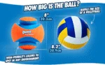 Palla da calcio per cani con scanalature in gomma, Ø 14 cm – Chuckit! Kick Fetch Dog S - immagine 4