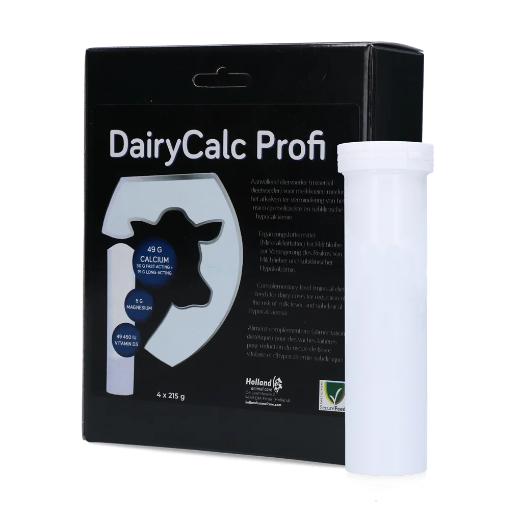 Bolo di calcio per vacche da latte, 4 x 215 g – Hofman Animal Care Dairy Calcium Bolus (Mg & Vit. D3) - immagine 1