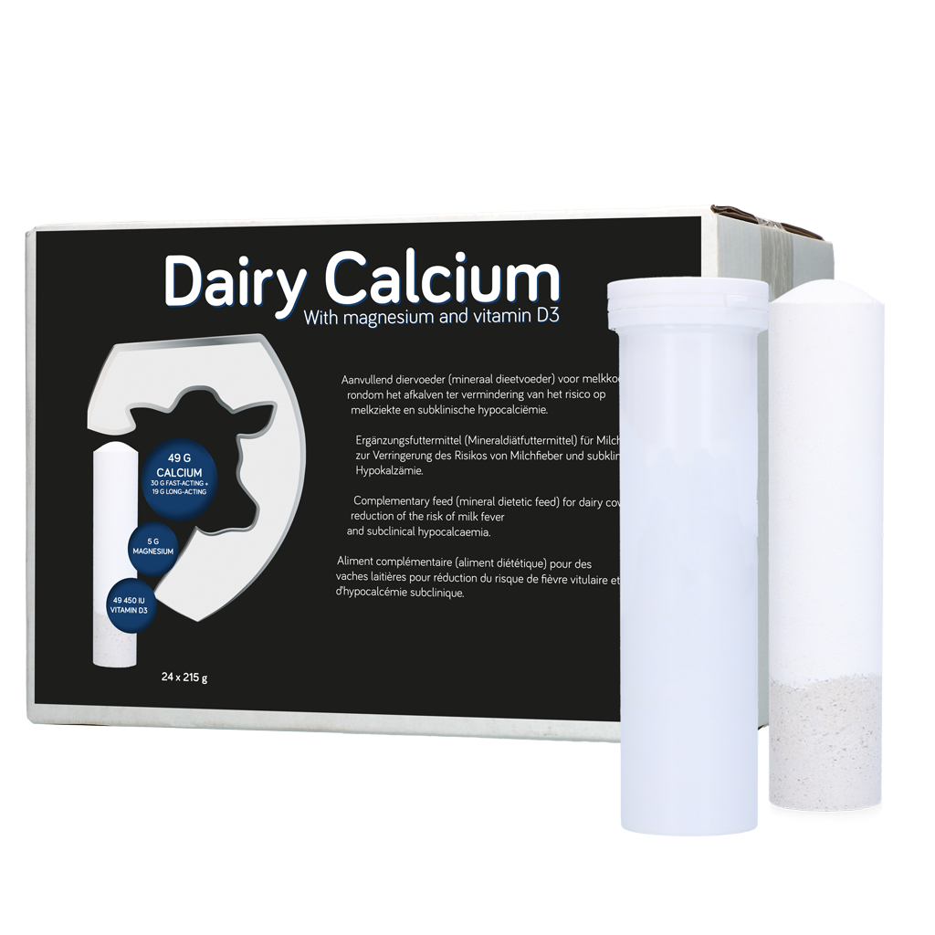 Calciumbolus voor Melkkoeien, 24 x 215 g – Hofman Animal Care Dairy Calcium Bolus (Mg & Vit. D3) Bolo di calcio per vacche da latte, 24 x 215 g – Hofman Animal Care Dairy Calcium Bolus (Mg & Vit. D3)