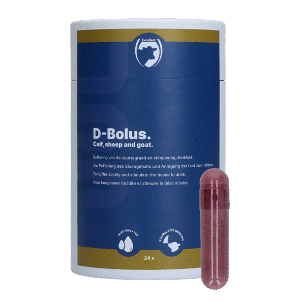 Bolo di bicarbonato per vitelli, 24 pezzi – Excellent D-Bolus