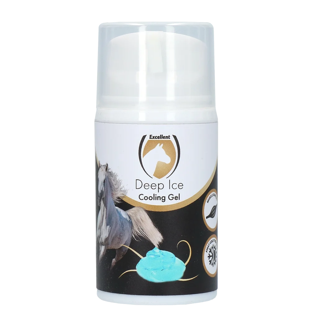 Gel rinfrescante per cavalli dopo l’attività, 50 ml – Excellent Horse Deep Ice Cooling Gel - immagine 1