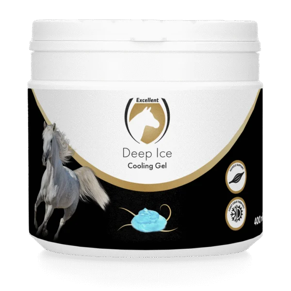Gel rinfrescante per cavalli dopo lo sforzo, 400 ml – Excellent Horse Deep Ice Cooling Gel
